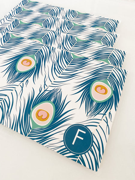 Laminated Placemat - Peacock