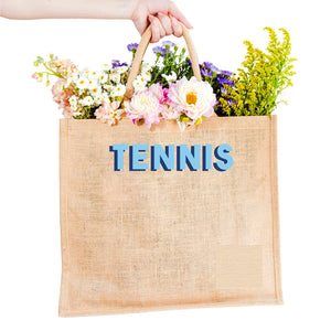Jute Top Handle TENNIS (more options)
