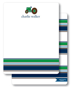 Notecard Double Sided - Tractor