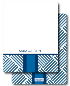 Notecard Double Sided - Basketweave