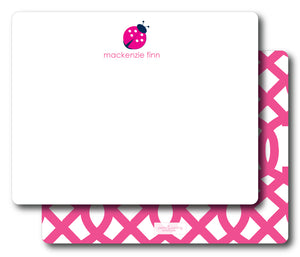 Notecard Double Sided - Ladybug