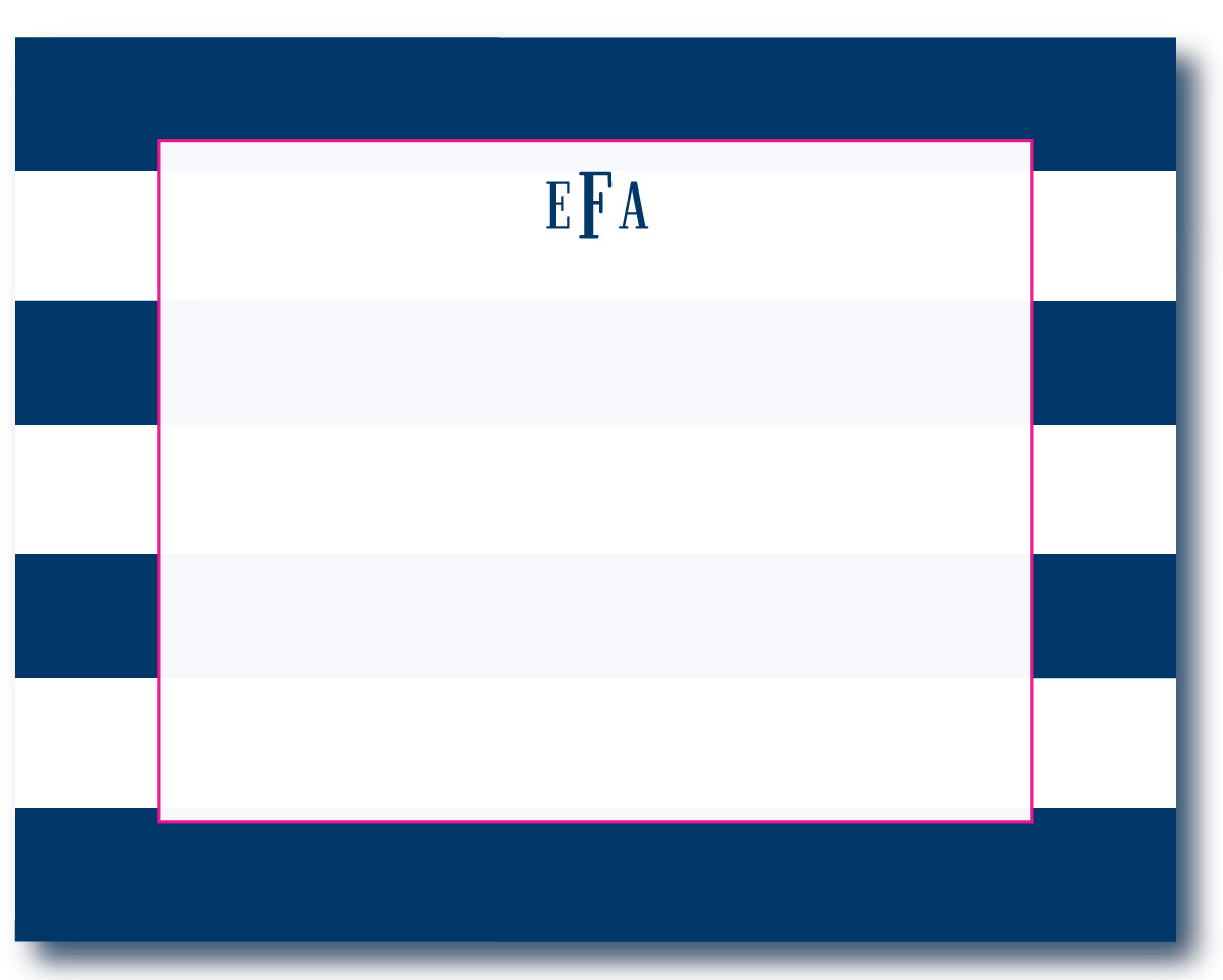Notecard Awning Stripes
