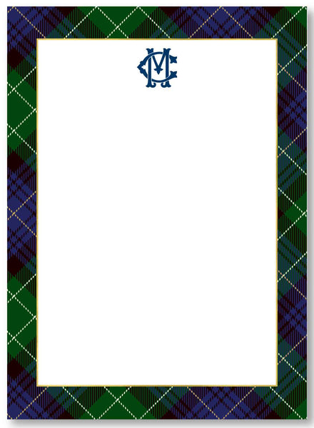 Notepad - Blackwatch Plaid