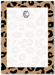 Notepad - Classic Leopard Print