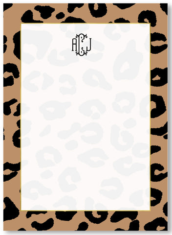 Notepad - Classic Leopard Print