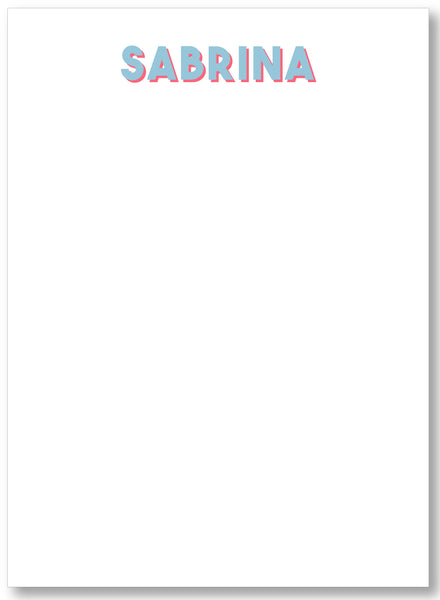 Notepad - Shadow Text more colors available