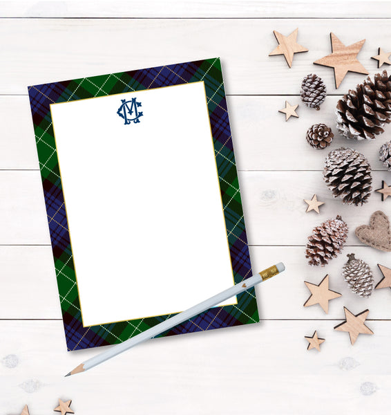 Notepad - Blackwatch Plaid