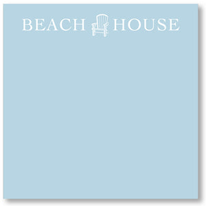 Square Notepad - Beach House