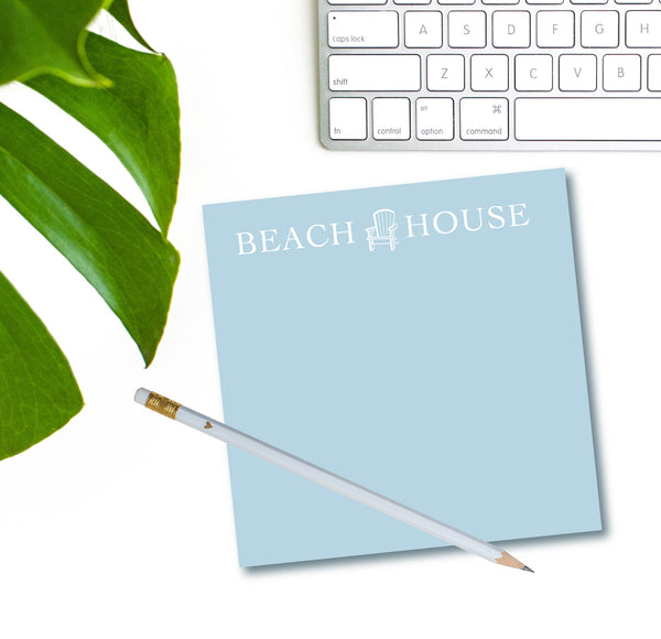 Square Notepad - Beach House