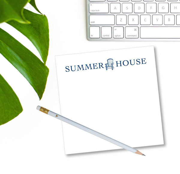 Square Notepad - Summer House