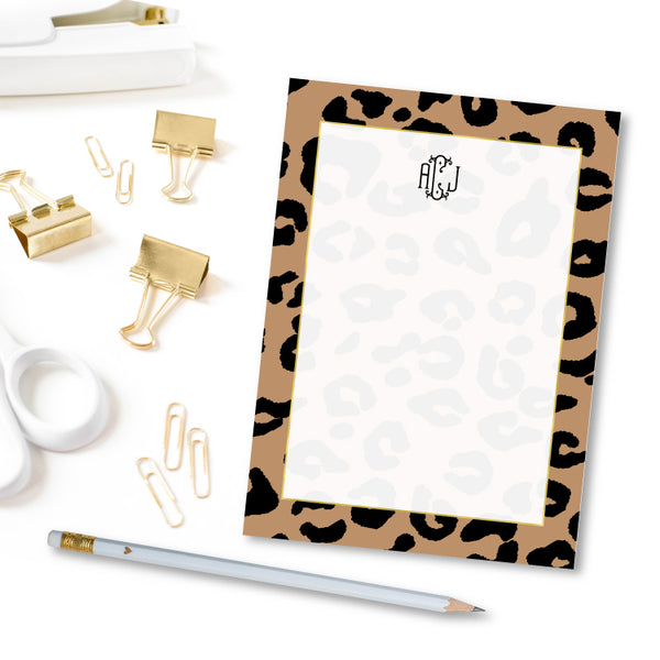 Notepad - Classic Leopard Print