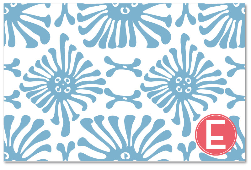 Laminated Placemat - Flagler Blue