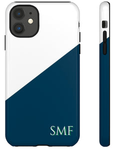 Phone Case - Nautical Flag White with Color Option