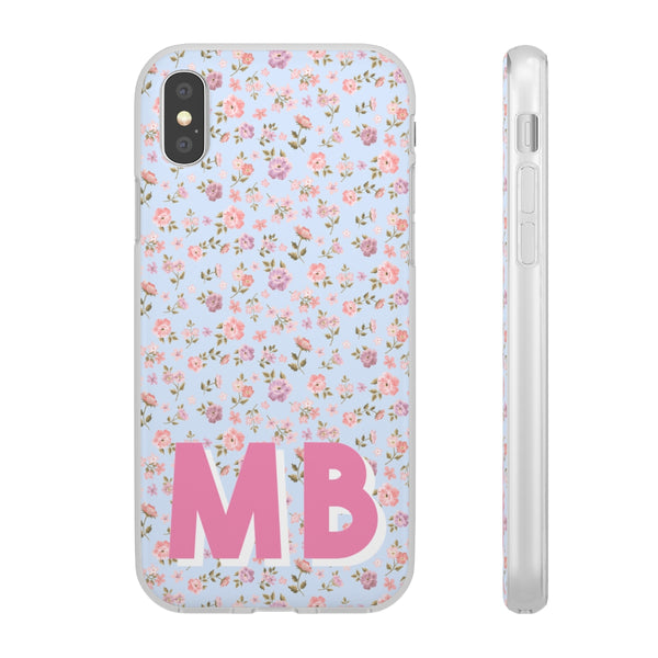 Flexible Phone Case Rubber Protective Love Shack Fancy Inspired Disty Floral