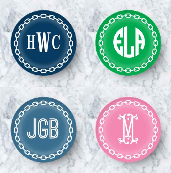 Plate - Chain Link choose Color (31 color options)