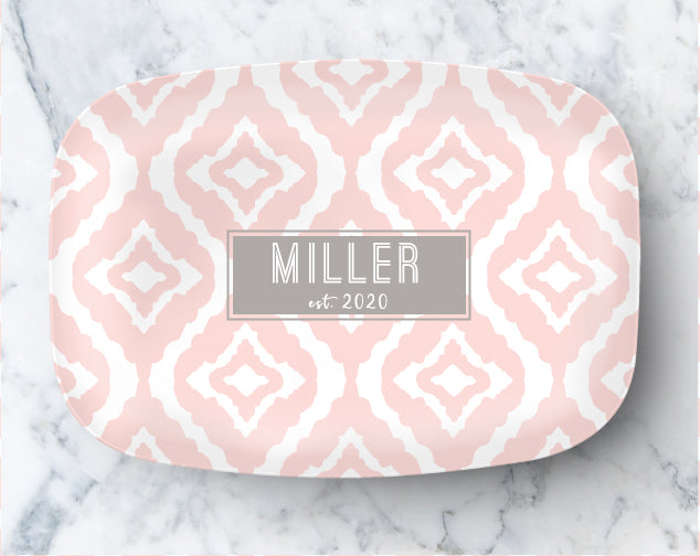 Platter - New Ikat Blush