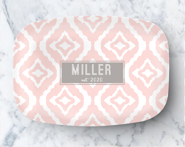 Platter - New Ikat Blush
