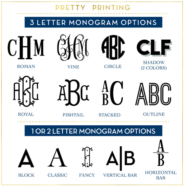 Platter - Solid with Monogram (click to choose more colors)