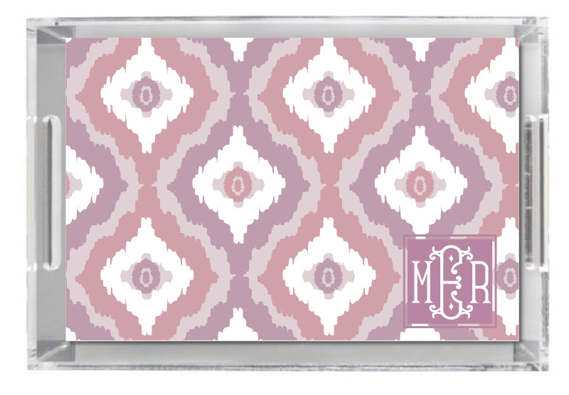 Lucite Tray - Ikat Lucine
