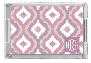 Lucite Tray - Ikat Lucine