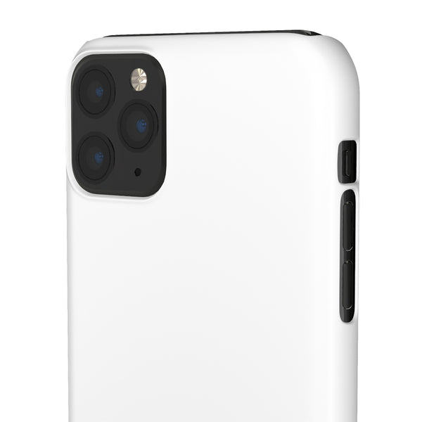 SLEEK Version Pretty Printing X Beautycounter Phone Case White with Navy Logo