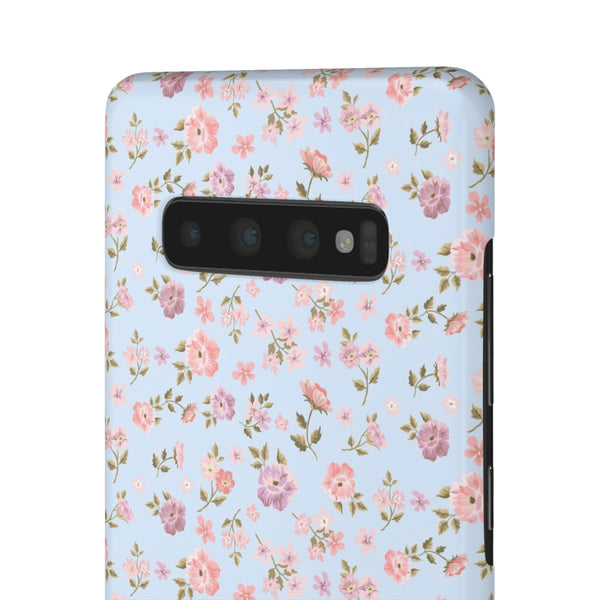 Loveshackfancy Shabby Chic Ditsy Floral Blue Phone Case