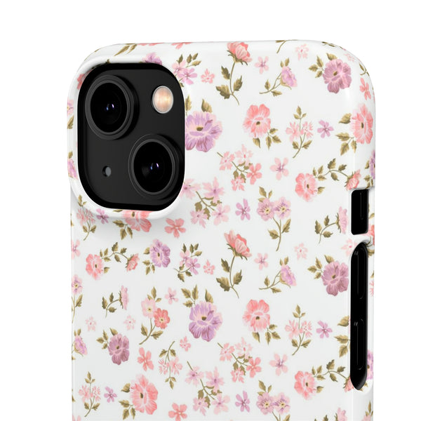Loveshackfancy Shabby Chic Ditsy Floral Pink Phone Case