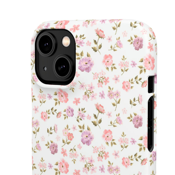 Loveshackfancy Shabby Chic Ditsy Floral Pink Phone Case