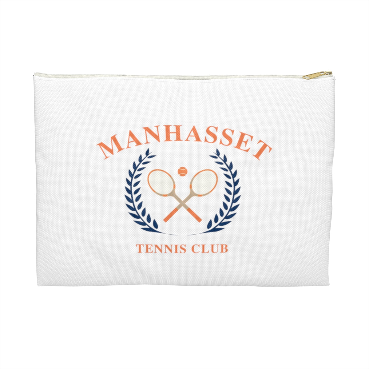Manhasset Tennis Club Zip Accessory Pouch - Available for your town or Club please email us