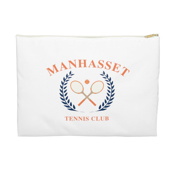 Manhasset Tennis Club Zip Accessory Pouch - Available for your town or Club please email us