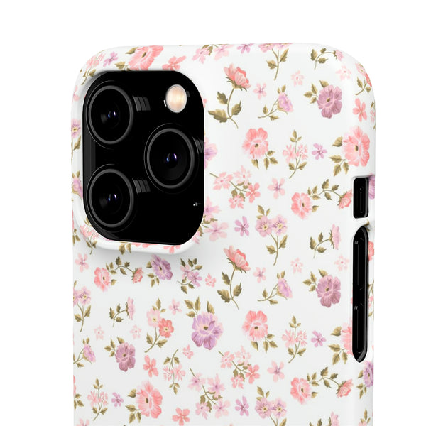 Loveshackfancy Shabby Chic Ditsy Floral Pink Phone Case