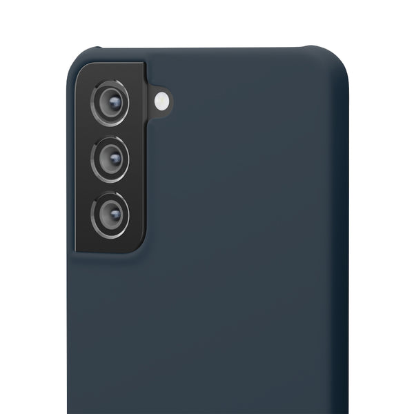 SLEEK Version Pretty Printing X Beautycounter Phone Case Navy with White Logo