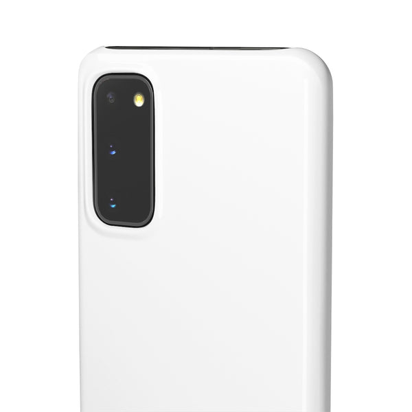 SLEEK Version Pretty Printing X Beautycounter Phone Case White with Navy Logo