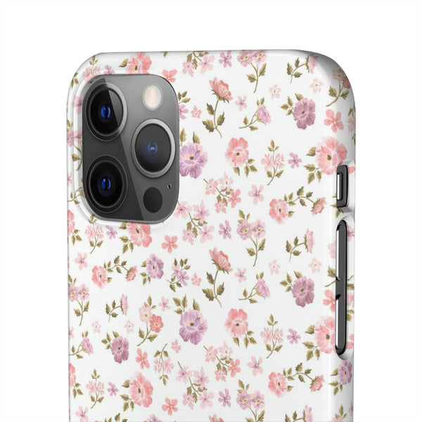 Loveshackfancy Shabby Chic Ditsy Floral Pink Phone Case