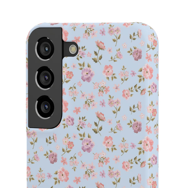 Loveshackfancy Shabby Chic Ditsy Floral Blue Phone Case
