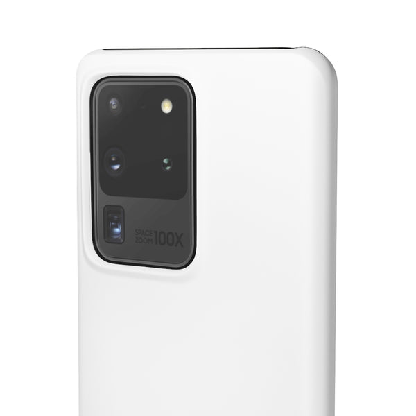 SLEEK Version Pretty Printing X Beautycounter Phone Case White with Navy Logo