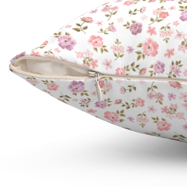 Floral Shabby Chic Love Shack Fancy Inspired  pillow with insert - zip closure feminine teen room ditsy floral