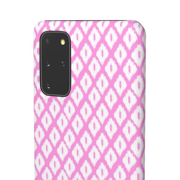 Simple Ikat Pink Phone Case
