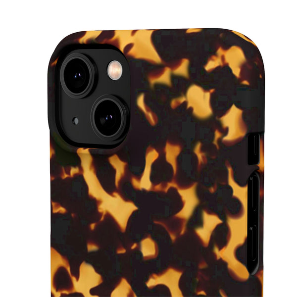 Tortoise Shell Design Phone Case