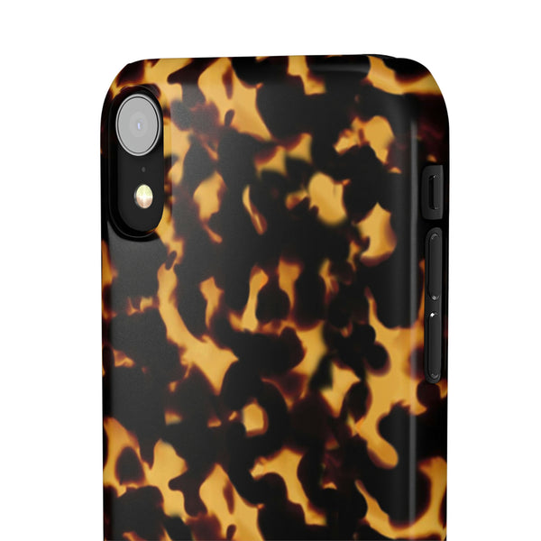 Tortoise Shell Design Phone Case