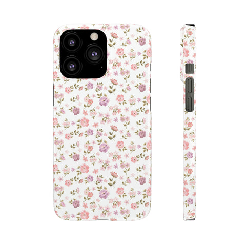 Loveshackfancy Shabby Chic Ditsy Floral Pink Phone Case