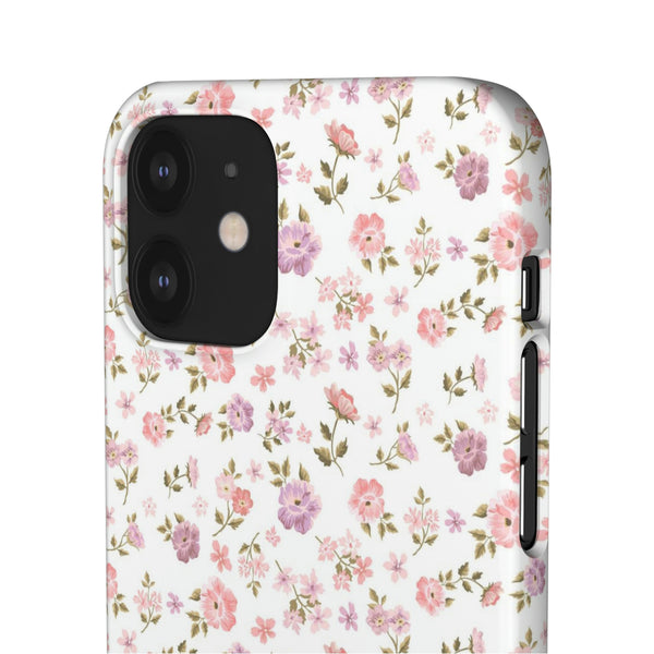 Loveshackfancy Shabby Chic Ditsy Floral Pink Phone Case