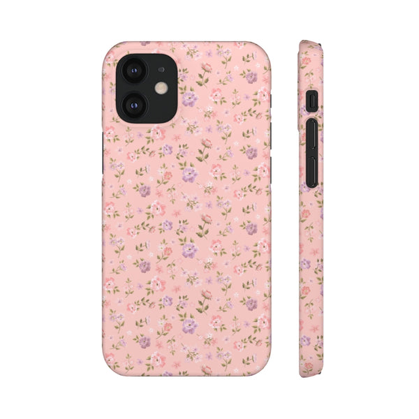 Loveshackfancy Shabby Chic Ditsy Floral Pink Phone Case