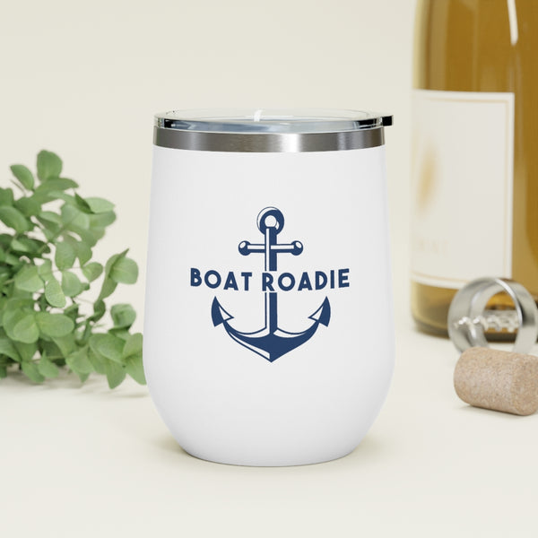 Boat Roadie Cold or Hot Wine, Cocktail Tumbler - perfect for Boat Gift, Dock Party, Yacht Club, Marina events