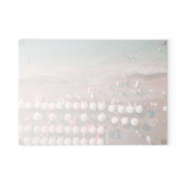 Cutting Board, Aerial Beach Scene choose 8x11 or 11x15 Makes the perfect hostess gift
