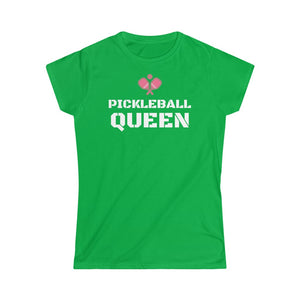 Pickeleball Queen short sleeve tee shirt, crew neck