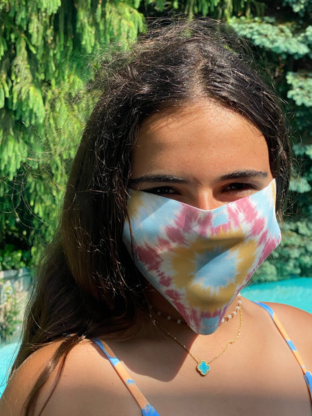FACE MASK QUICK SHIP - Two Pack - Tie Dye Assorted