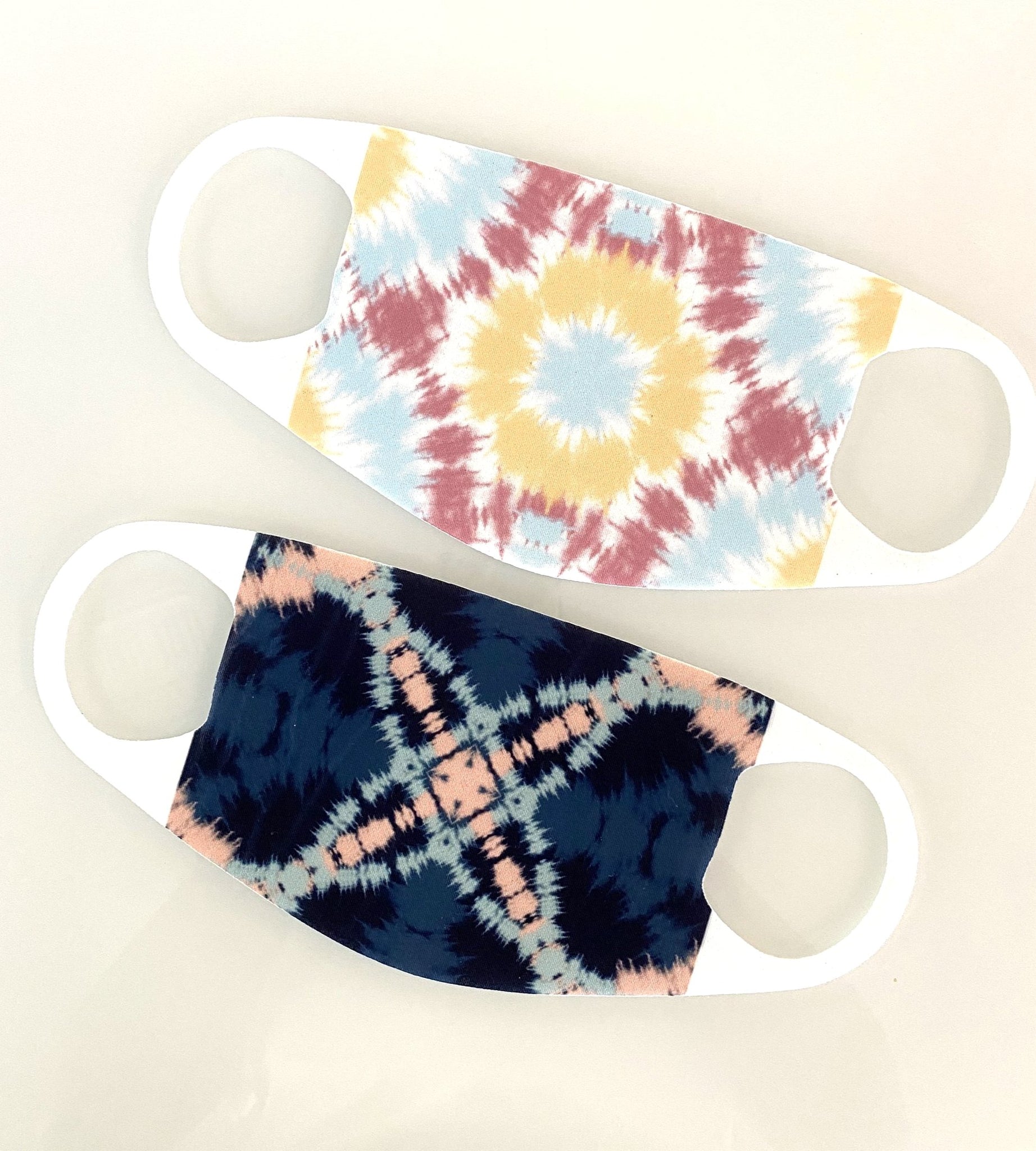 FACE MASK QUICK SHIP - Two Pack - Tie Dye Assorted