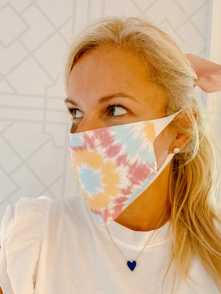 FACE MASK QUICK SHIP - Two Pack - Tie Dye Assorted